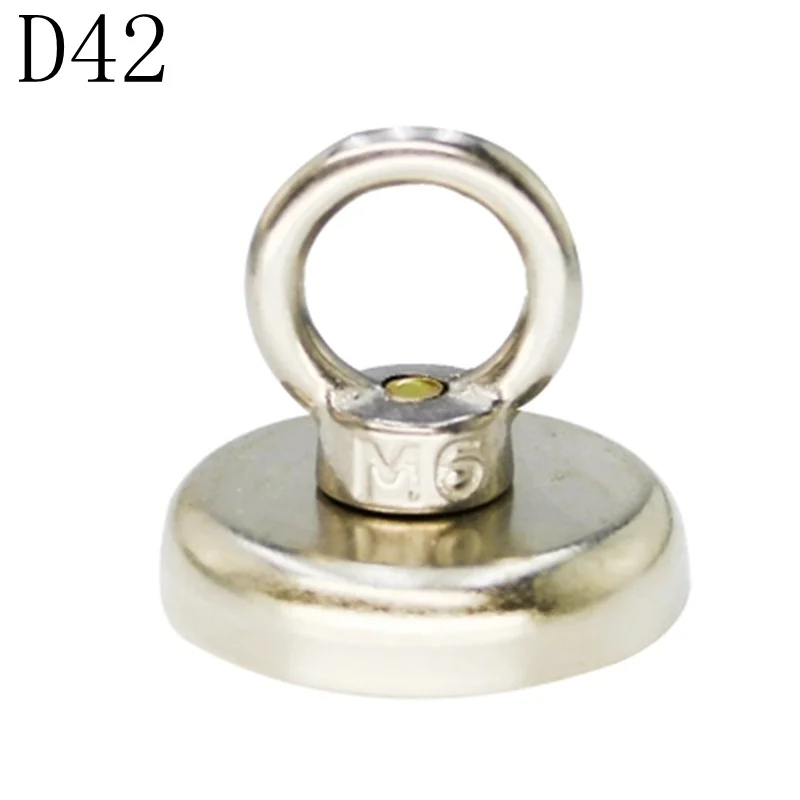 

Salvage Magnets Pot Magnets Permanent Neodymium D42 Deep Sea Salvage Fishing Hook Magnet Pulling Mounting Home Holder