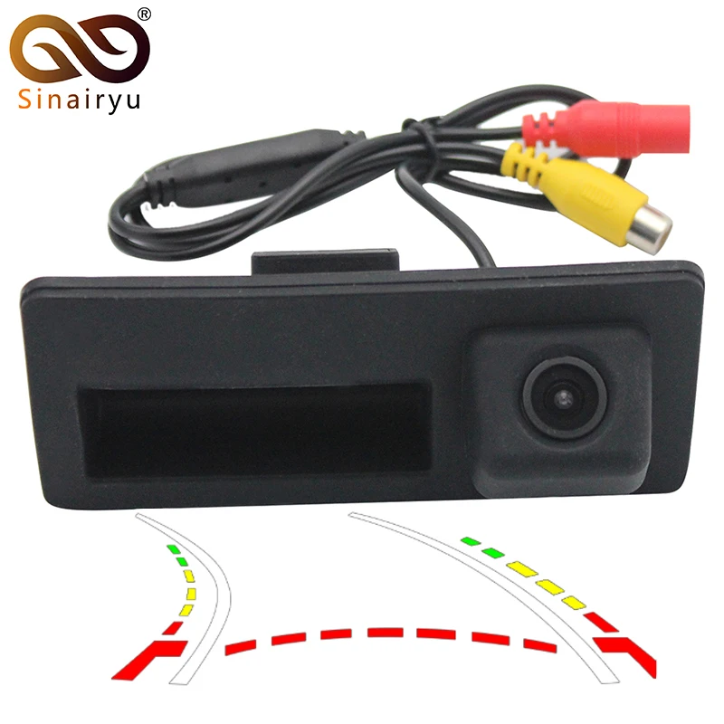 

Dynamic Trajectory Parking Line Car Reverse Backup Trunk Handle Camera For VW Jetta Touareg Sharan Passat Golf Audi A3 A4 A6