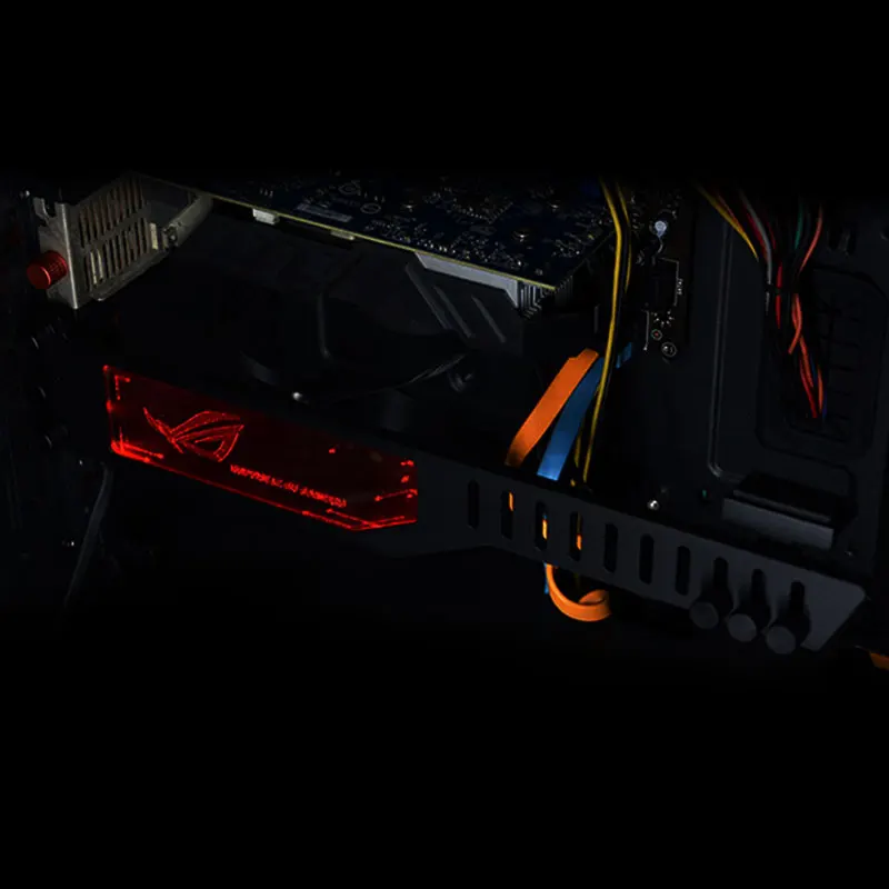  2018 Graphics Card L:300mm Stand RGB To Controller Color LED Bracket Anti-bending Jack Aluminum all - 32952331532