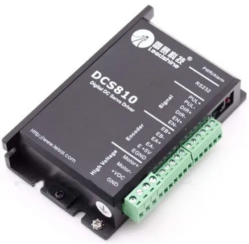 Nouveau Numérique DC Brosse Servo Drive 80VDC//20A leadshine DCS810 livraison gratuite
