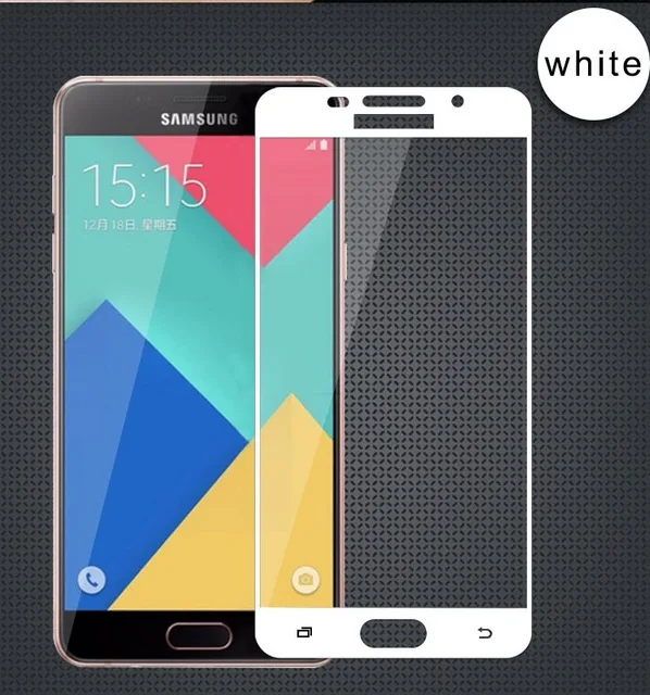 3D закаленное стекло для Samsung Galaxy A5 2016 A5100 полное покрытие 9H пленка