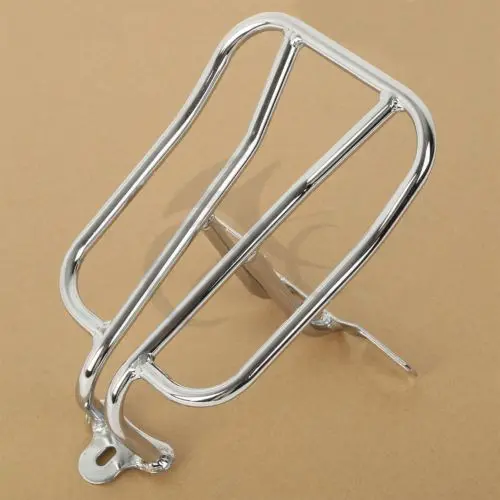 Black Fender Luggage Rack For Harley Davidson Dyna Low Rider Street Bob