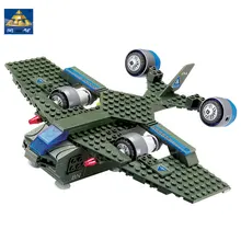 Blocos de Construção KAZI 220 pcs Red Alert 3 Século Bombardeiro 3D Jigsaw Figura de Ação de Construção Brinquedos Educativos para Crianças
