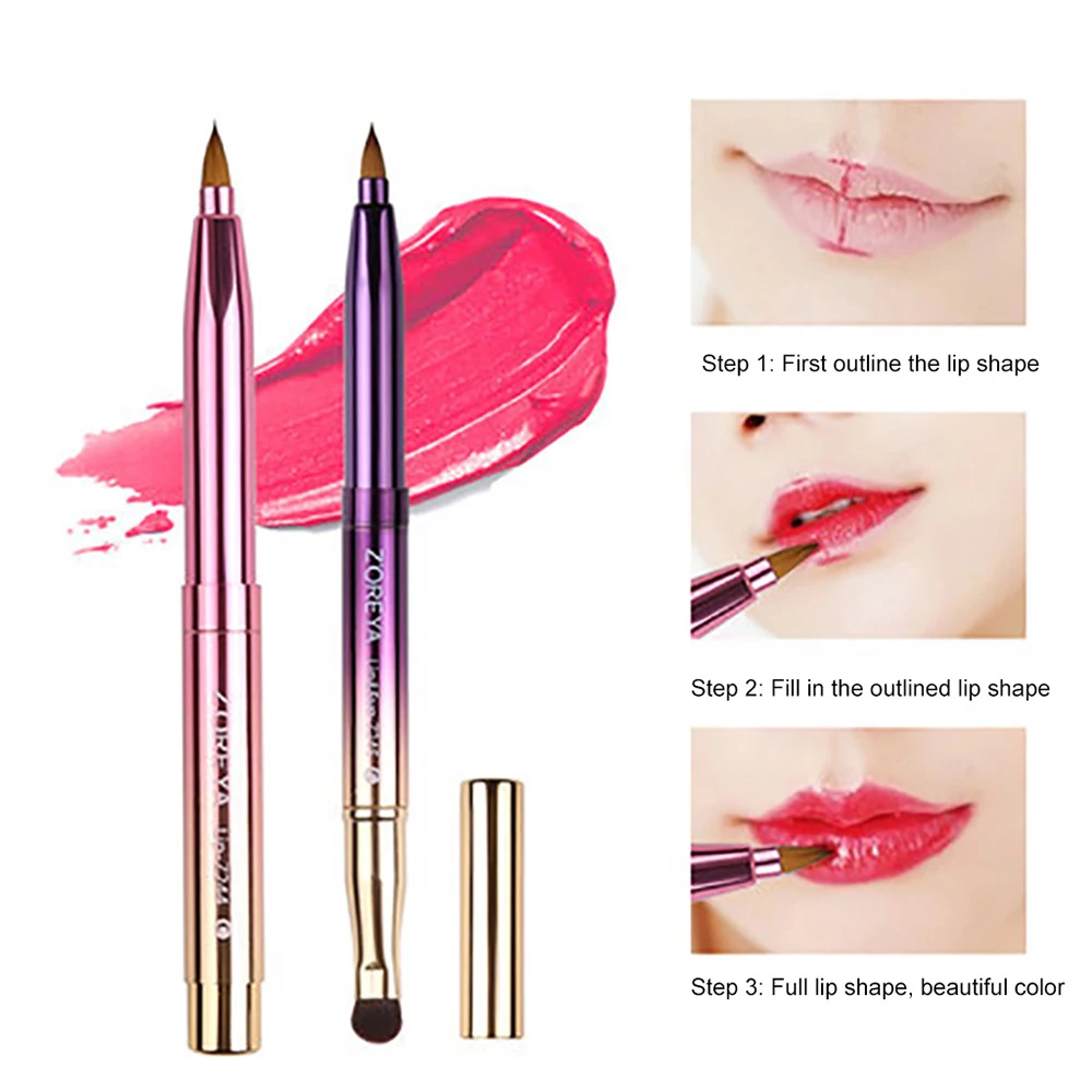 

1Pcs Lip Brushes Profissional Blending Powder Foundation Brush Makeup