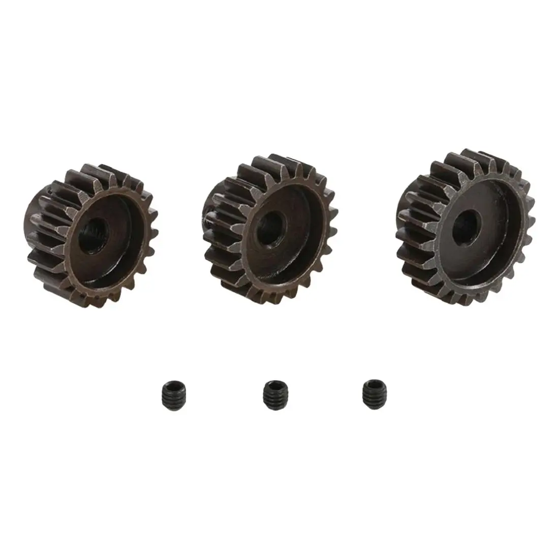 

AINY-3Pc M1 20T 21T 22T Pinion Motor Gears for 1:8 RC Buggy Car Truck DIY