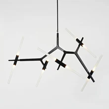 6/10/14 Lights Agnes Chandelier Light Fixture chrome/gold/black Tree Branch Avize Luminaria Design Fashion project lighting