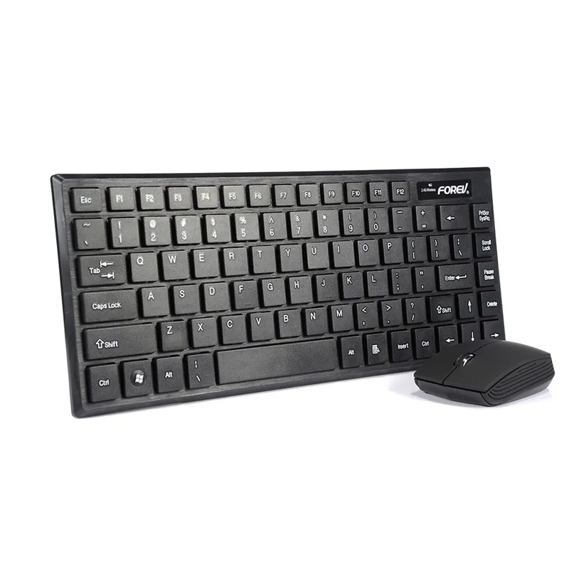 Mini Portable 1600DPI 2.4G Wireless Keyboard and Optical Mouse Combo