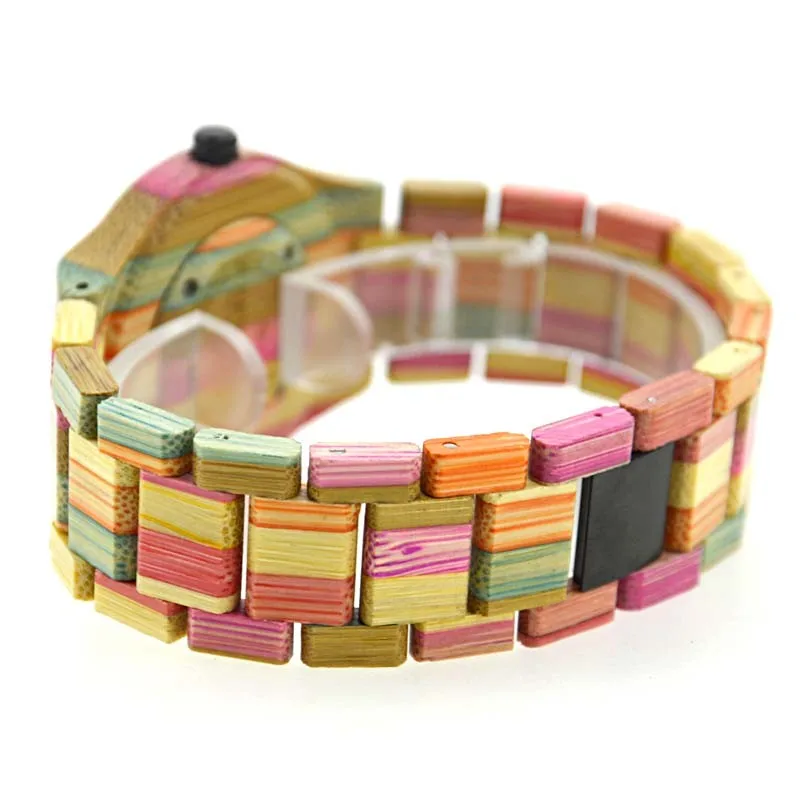 BEWELL WOODEN WATCH