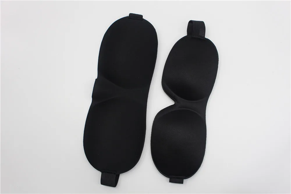 Sleep Mask Padded Shade Cover Travel Relax Aid Shades Helper Eye Blindfold Sleep Masks (12)