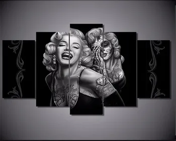 

Diamond Marilyn Monroe 3d Diy diamond painting Cross Stitch Full Diamond Embroidery 5D Needlework marilyn smile 5pcs/set