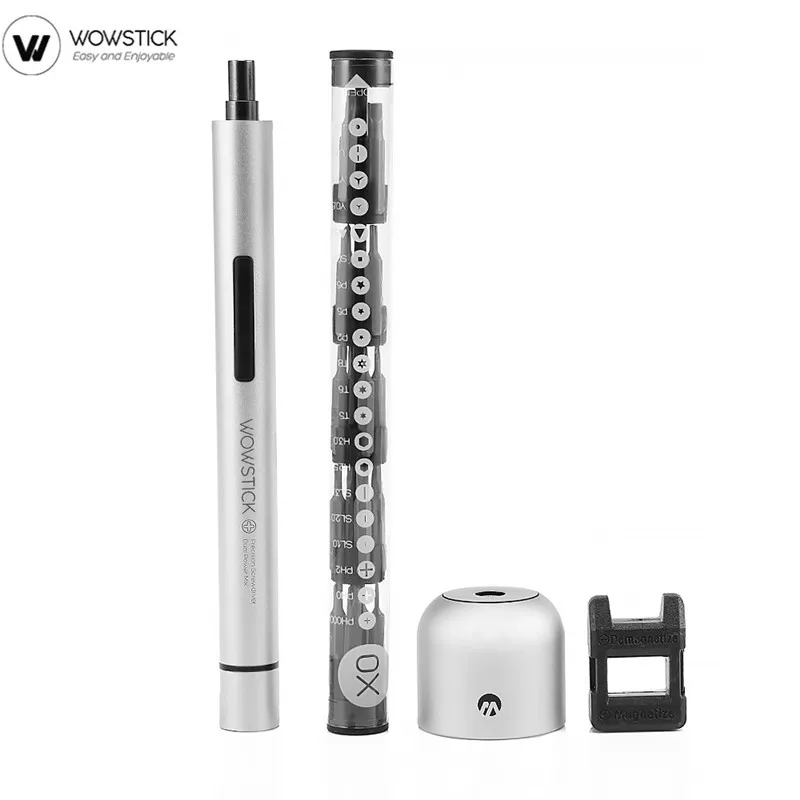 

Upgrade Wowstick 21in1 Precision Mini Handheld Cordless Electric Screwdriver For Phone Camera Precise Repair Tools with 20 Bits