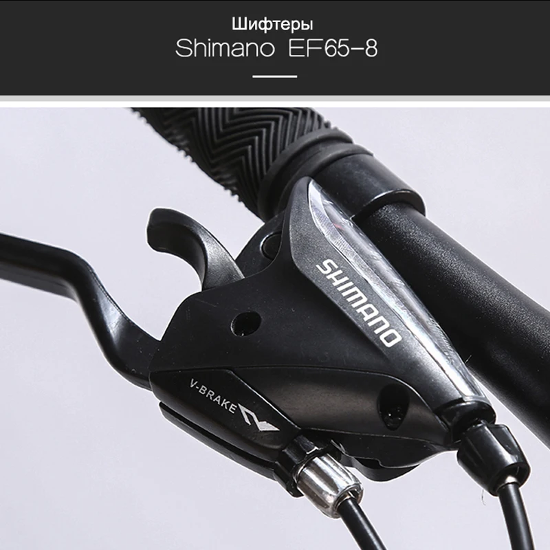 Отсутствие горный велосипед FatBike стальная рама 24 скорость Shimano дисковые тормоза 26