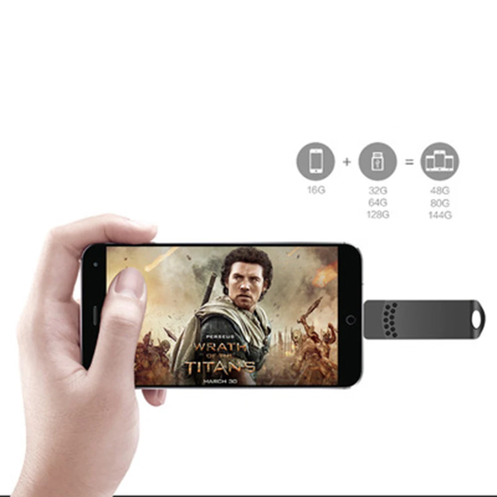 3In1 USB Type C OTG Flash Drive 256GB Type C MicroUSB USB3 0 Thumb U Disk 4