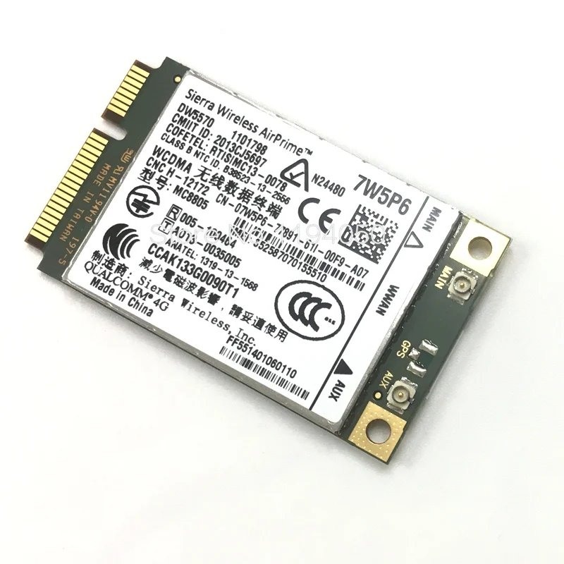 Сьерра-MC8805 разблокировать DW5570 7W5P6 для Dell Latitude E5440 E6440 E6540 E7240 E7440 M4800 M6800 устройство, док-станция Qualcomm 4G модуль карты MC8805