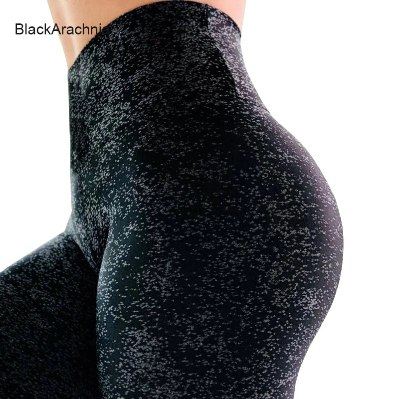 

BlackArachnia New Sexy Gradient Starry Digital Print Yoga Leggings Casual Slim Gym Leggings High Waist Sport Yoga Pants Jeggings