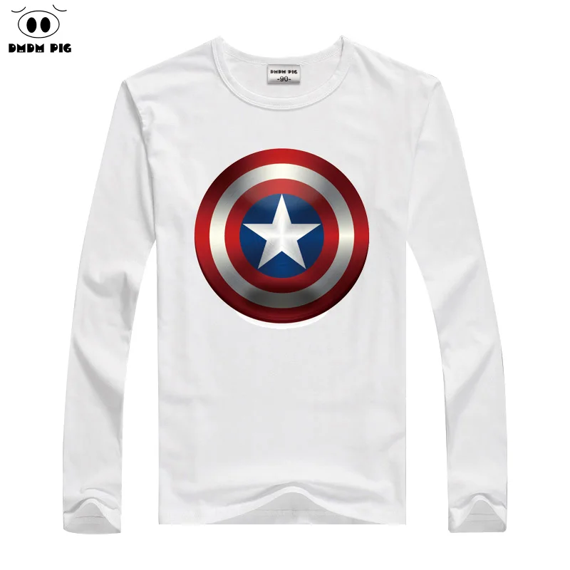 girls captain america shirt