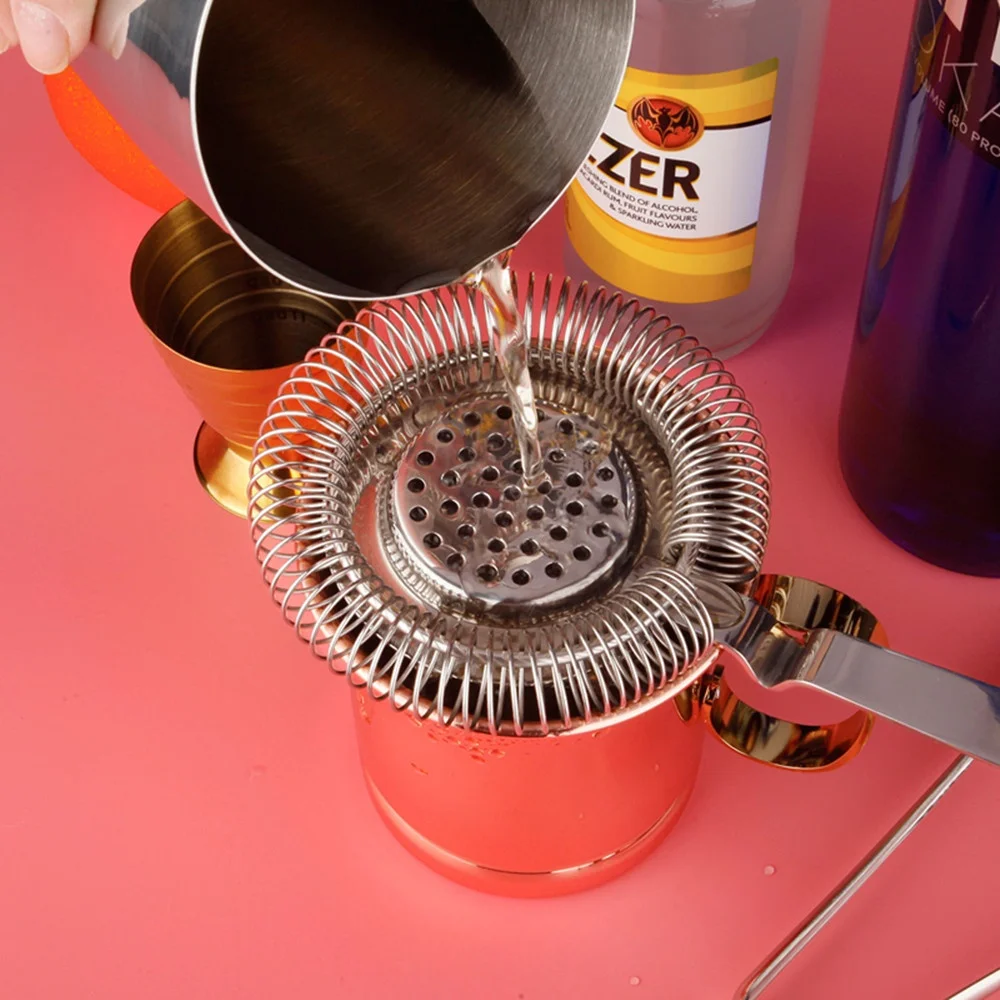 Sprung Bar Cocktail Strainer Stainless Steel Deluxe Strainer Bar
