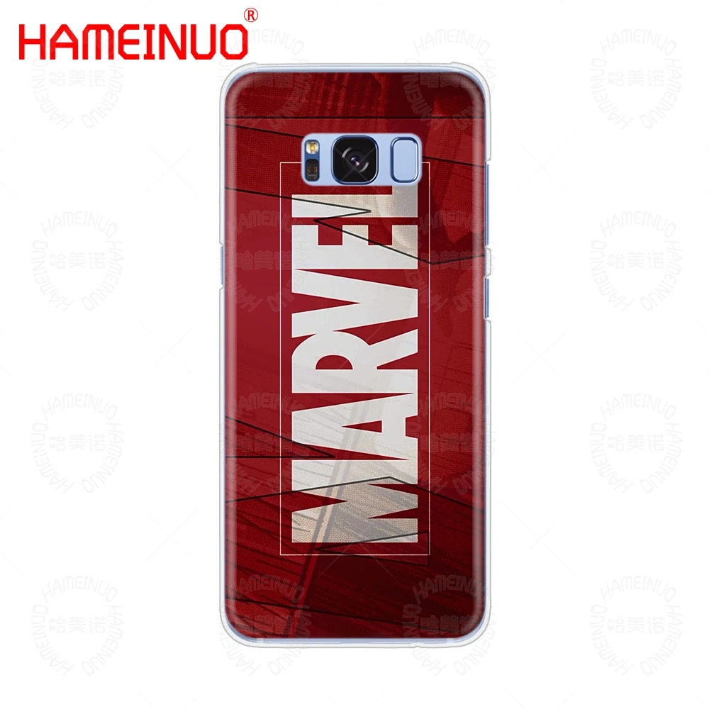 HAMEINUO Marvel Супергерои чехол для сотового телефона samsung Galaxy S9 S7 edge PLUS S8 S6 S5 S4 S3 MINI - Цвет: 60717