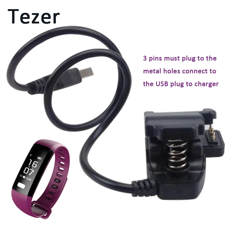 

R5 MAX PRO USB charger for heart rate blood pressure monitor smart bracelet