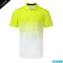 Печать OEM& вышивка мужская футболка для гольфа