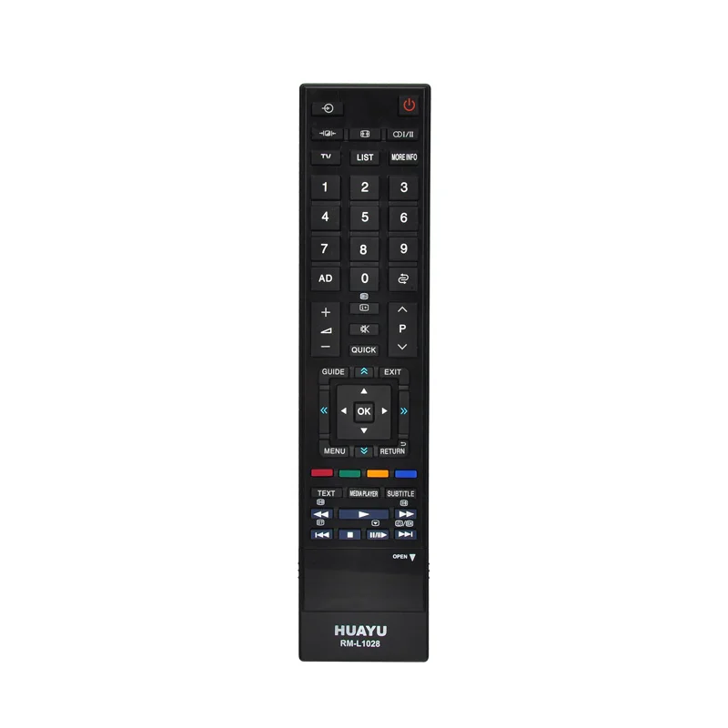 

ORIGNAL HUAYU BRAND UNIVERSAL REMOTE CONTROL RM-L1028 FOR TOSHIBA TV