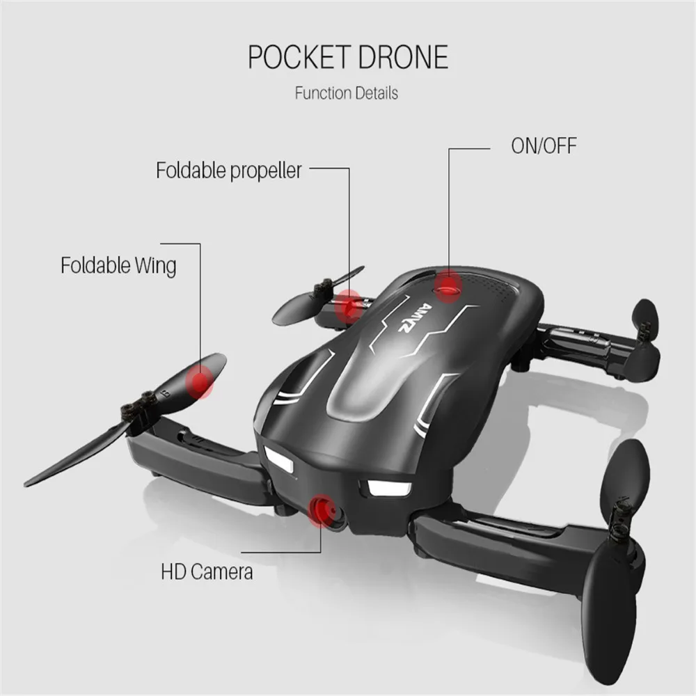 16.Syma Z1 RC mini Drone with Camera Altitude Hold Selfie Drone Follow me Mode WiFi FPV Quadcopter Drones RC Helicopter VS H62 E58
