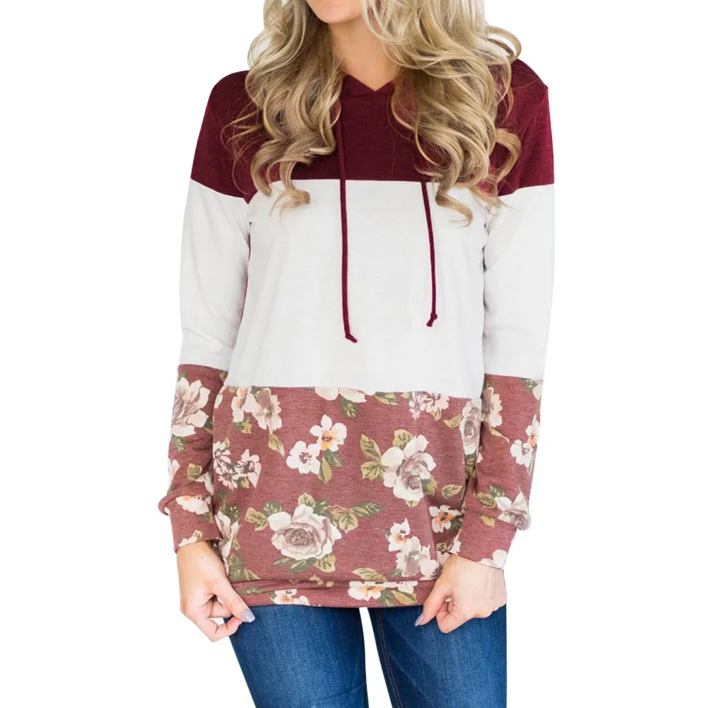 floral design hoodies
