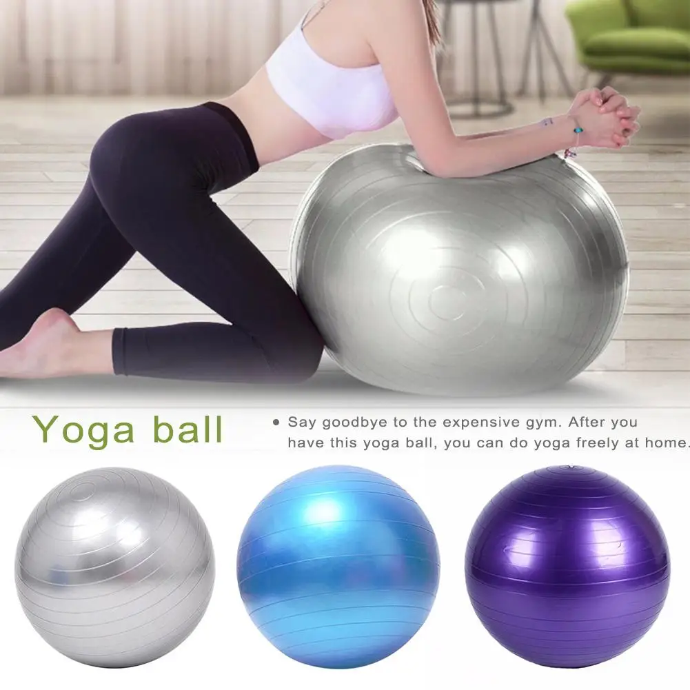 

5PCS Inflatable Yoga Ball Thickening Explosion Proof Fitness Yoga Balance Ball Sport Training Exercise Balls Smooth 55 65 75cm