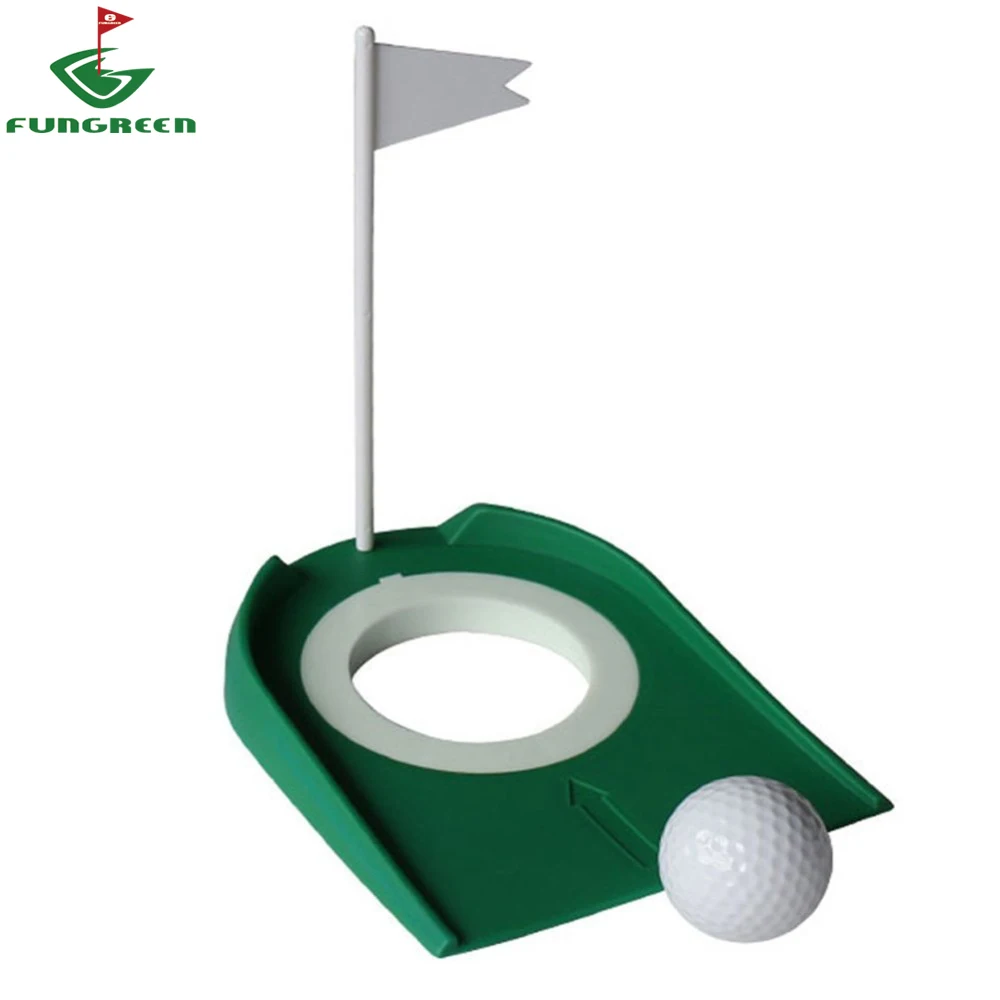 RubberGolfPuttingGreen414CupHoleHolewithFlagIndoorHomeYard