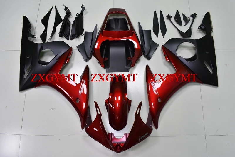 

Motorcycle Fairing for YZFR6 2003 - 2005 Fairing Kits YZFR6 03 05 Black Red Fairing YZFR6 03 05