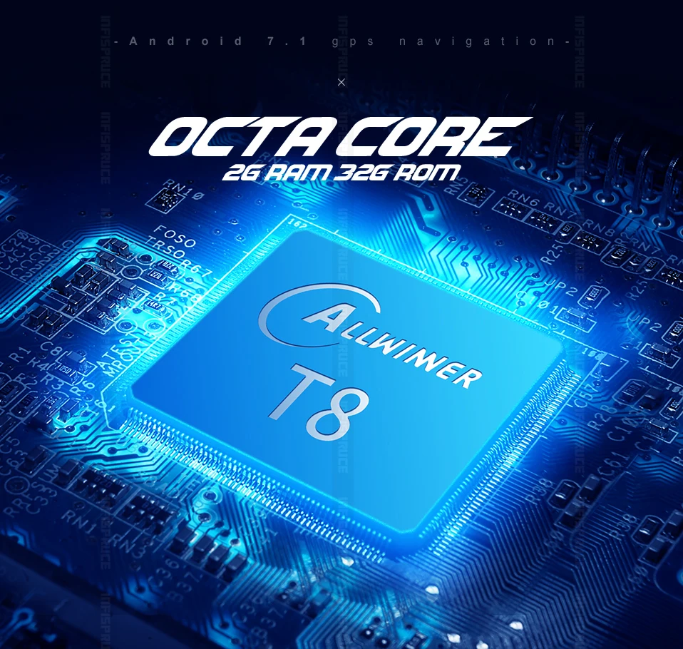 Discount android 8.1 car dvd for Toyota camry 2008 2008 2009 2010 2011 radio navigation 2+32G eight core car stereo gps media player 7