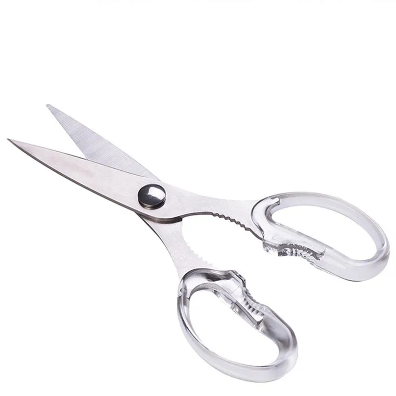 

High quality kitchen scissors stainless steel shears Multifunctional Kitchen Utensils Hand Tools Colors Random