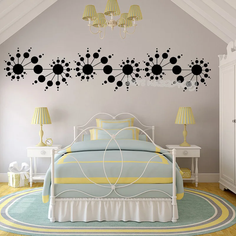 Spiral Dots wall decal crazy spiral made out of polka dots Stickers
