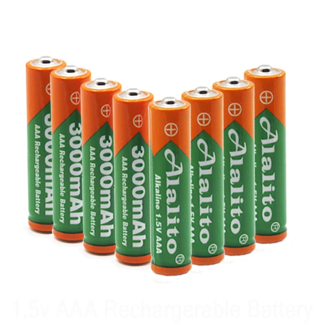 4-20 шт./лот AAA батарея 3000mah 1,5 V Щелочная AAA аккумуляторная батарея для дистанционного управления игрушечной зажигалки емкость батареи