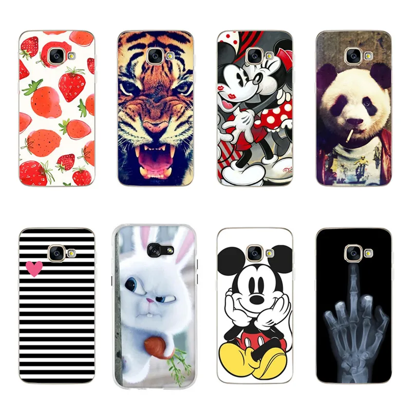 

FOR Coque Samsung Galaxy A5 2016 Case Cover A510 A510F Phone Soft Silicone FOR Funda Samsung A3 J3 J5 2016 A5 J5 2017 S8 S9 Plus