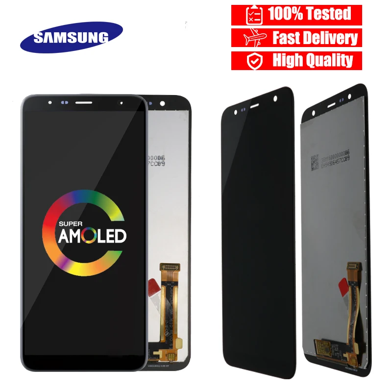 

10pcs/lot 100% ORIGINAL 5.6'' LCD For Samsung Galaxy J6+ J610 J610F J610FN LCD Display Touch Screen Digitizer Adjust Brightness