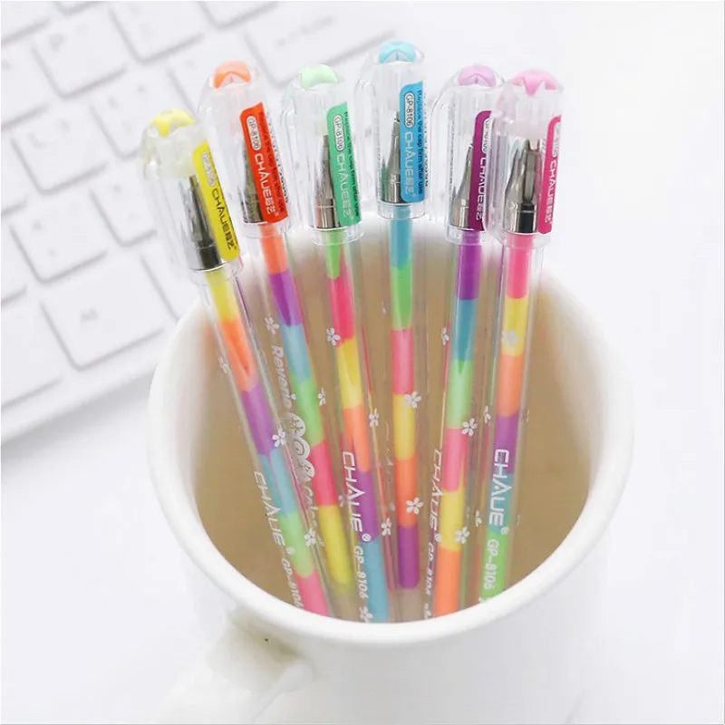 

6 In 1 1pcs Color Pen Drawing Toys Book Coloring Book Doodle Pen Painting Drawing Board Kids Toys Birthday Gift