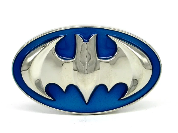 

3D Clear Blue Batman Superhero Belt Buckle