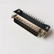 15 шт. DB25 мужские изогнутые ножки сварные пластины DR25 looper разъем