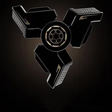 Спиннинг Топ ручной Спиннер для пальцев металлический сплав EDC Tri-Spinner Непоседа DIY эластичные игрушки артефакт Спорт на открытом воздухе