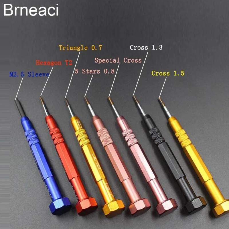 

Brneaci for iPhone Repair Screwdriver for Huawei Cell Phone Disassemble Screwdriver Mobile Maintenance Tools
