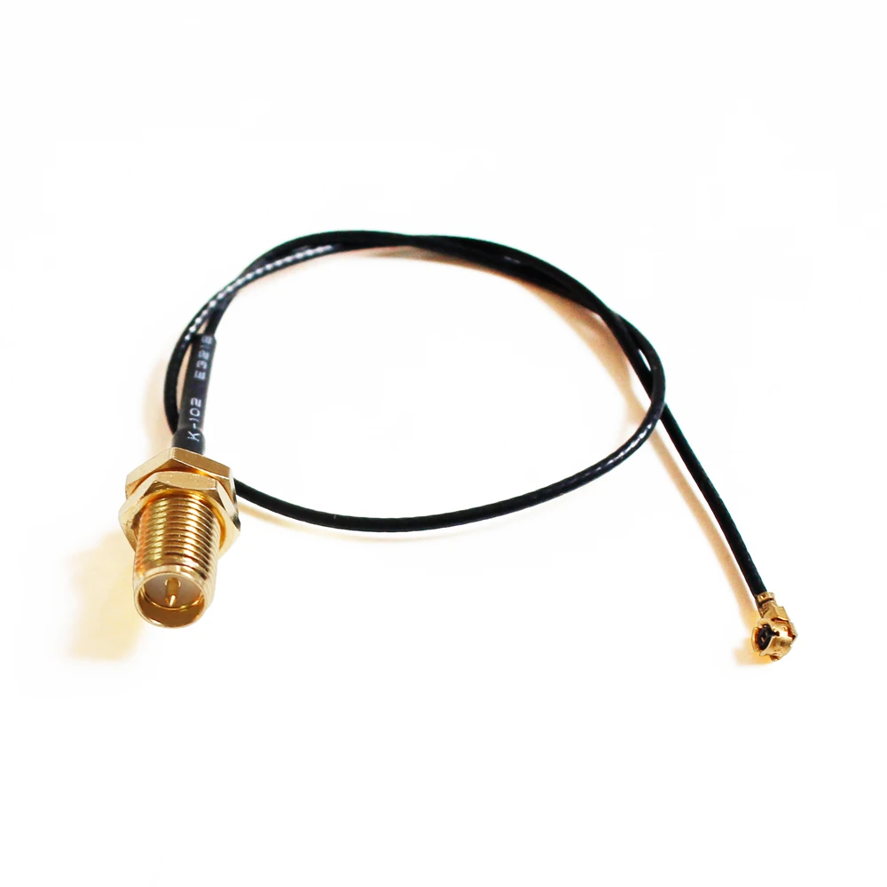 

Dlenp 5 pieces 21cm UFL to RP SMA Connector Antenna WiFi Pigtail Cable IPX to RP-SMA Jack Male SMA to IPX 1.13