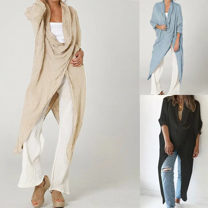 

Womens Summer Tunic Tops Plus Size Casual Loose Tops Solid Tops