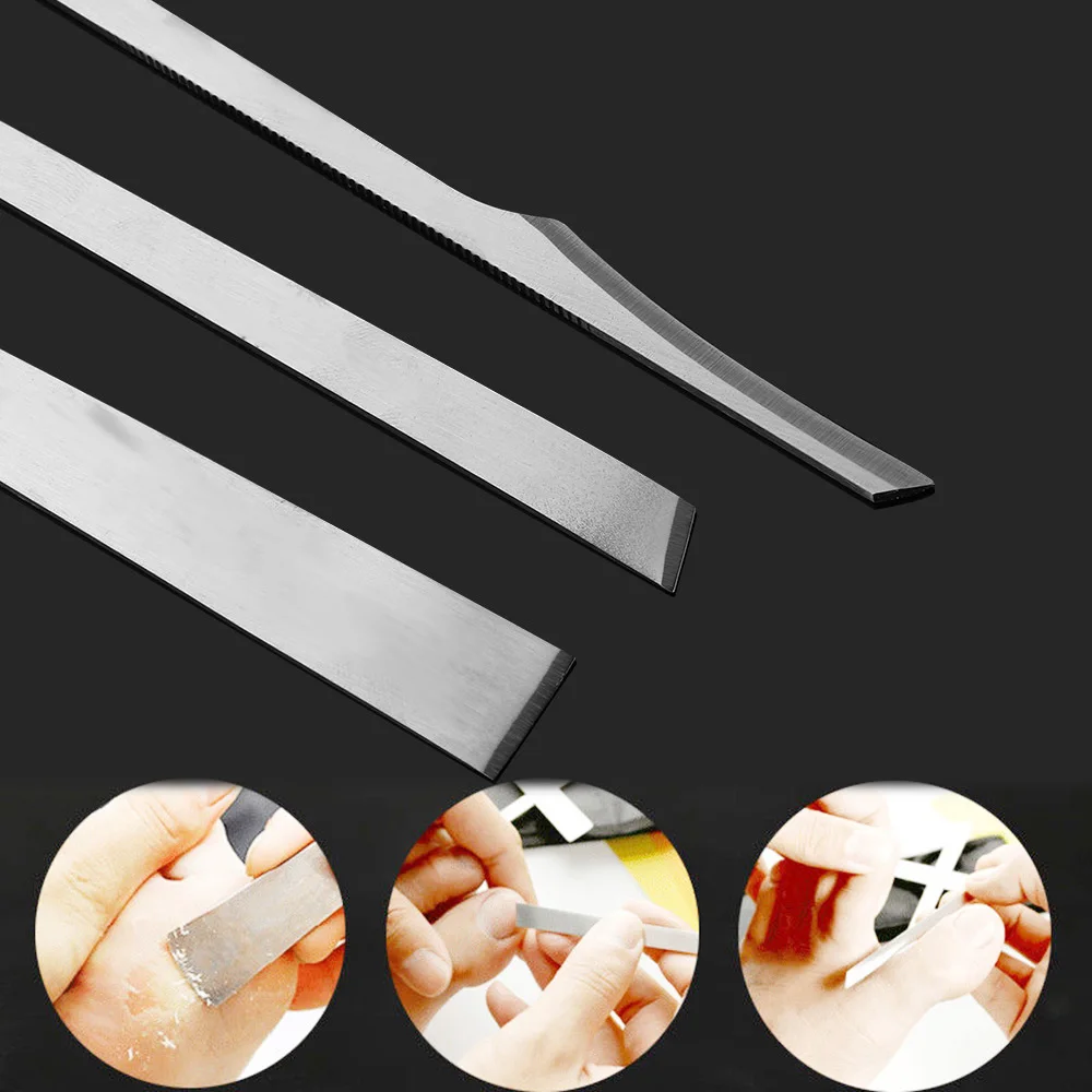 

3pcs/set Toe Cuticle Tool Nail Foot Care Pedicure Kit Feet Pedicure Ingrown Callus Rasp Foot Hard Dead Skin Corn Remover