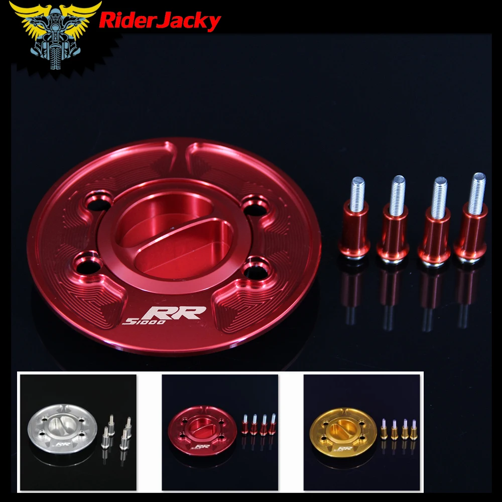 

CNC Aluminum Keyless Motorcycle Accessories Fuel Gas Tank Cap Cover For BMW S1000RR S1000 RR (NOT Comp ver.) 2010-2016 2014 2015