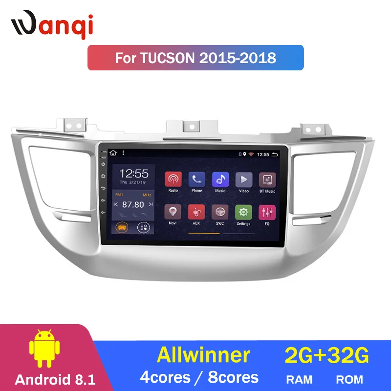 Top 2G RAM 32G ROM 9 inch android 8.1 For Hyundai Tucson 2015-2018 car multimedia GPS navigation system 0 Top 2G RAM 32G ROM 9 inch android 8.1 For Hyundai Tucson 2015-2018 car multimedia GPS navigation system 0