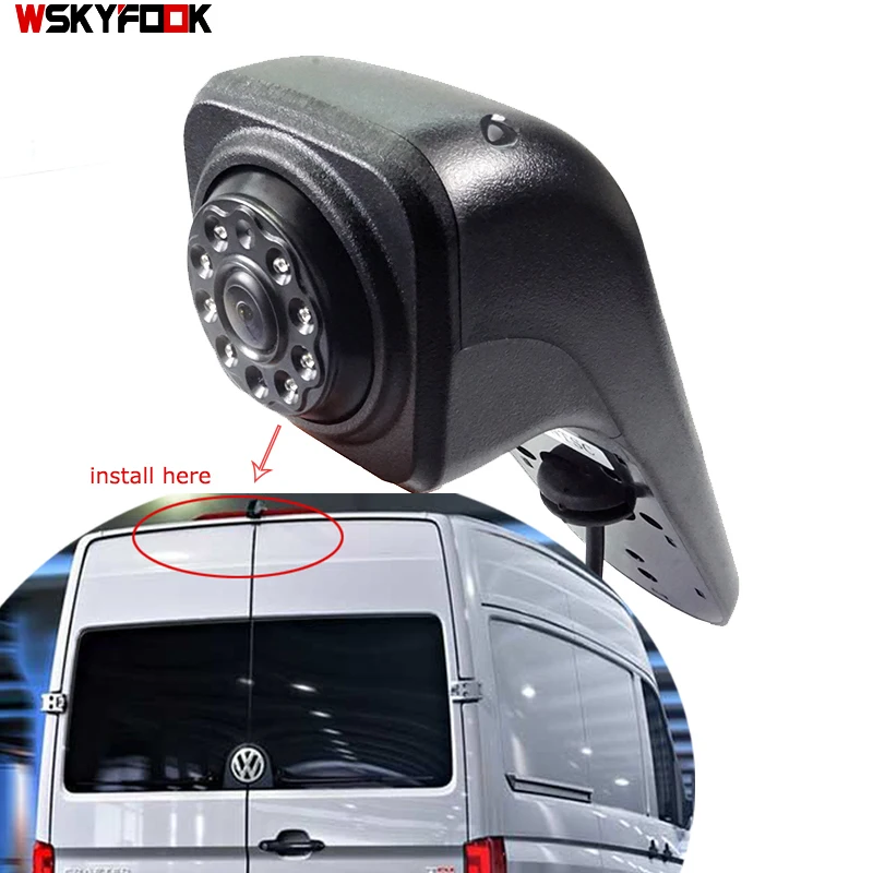 IR тормозной светильник камера заднего вида для VW CRAFTER van Caddy T5 T6 модель с 6 шт. IR светодиодный светильник