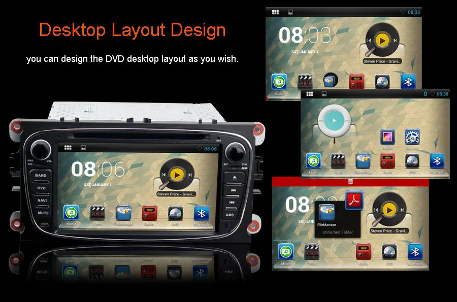 Excellent HD Auto Car DVD Player for Ford Focus 2008-2011 GPS Android 8.1.1 Quad Core 8 Inch Black Color 2 Din 2017 New Sales 2 Excellent HD Auto Car DVD Player for Ford Focus 2008-2011 GPS Android 8.1.1 Quad Core 8 Inch Black Color 2 Din 2017 New Sales 2