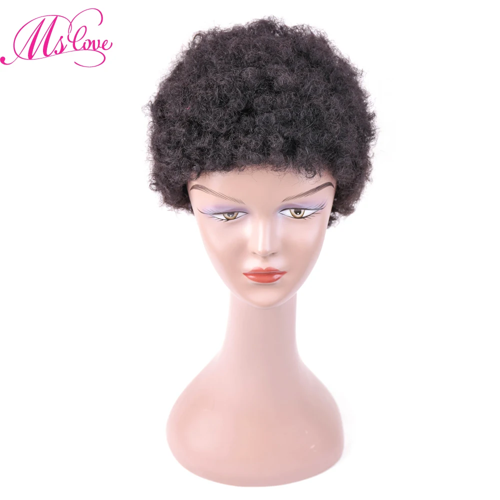 Nebuzz Blagorodnye Sinteticheskie Puchki Vyushihsya Volos S Parik S Proborom Poseredine Naturalnye Chernye 14 Dyujmov Korotkie Afro Sinteticheskie Volo