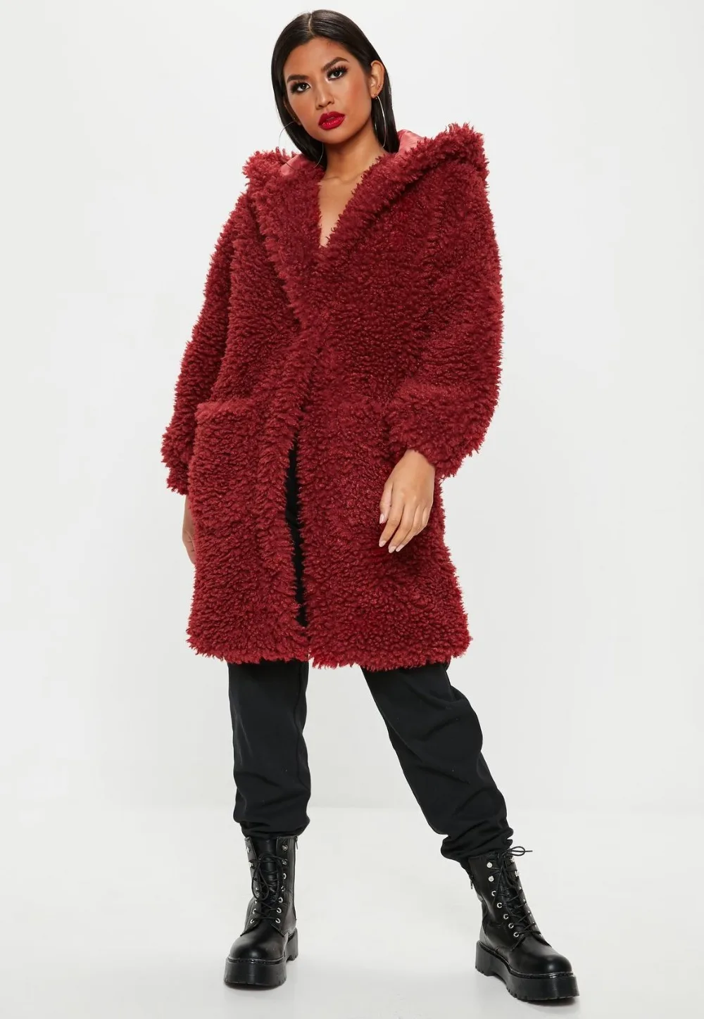 red-hooded-borg-longline-teddy-coat